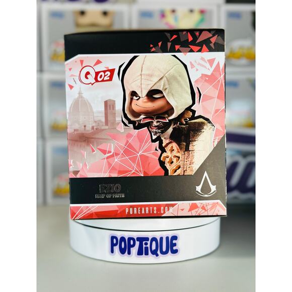 Assassin's Creed Ezio Leap of Faith Qlectors Statue - Picture 2 of 6